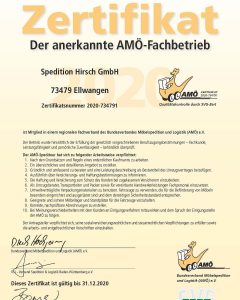 Read more about the article Wir sind anerkannter AMÖ-Fachbetrieb!