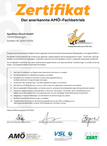 Read more about the article <br>Erneut wurden wir wieder mit dem AMÖ-Zertifikat ausgezeichnet! 💪😊😍