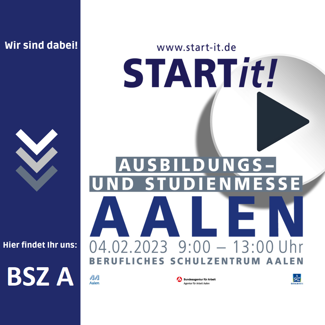 You are currently viewing Ausbildungs- und Studienmesse Aalen 2023