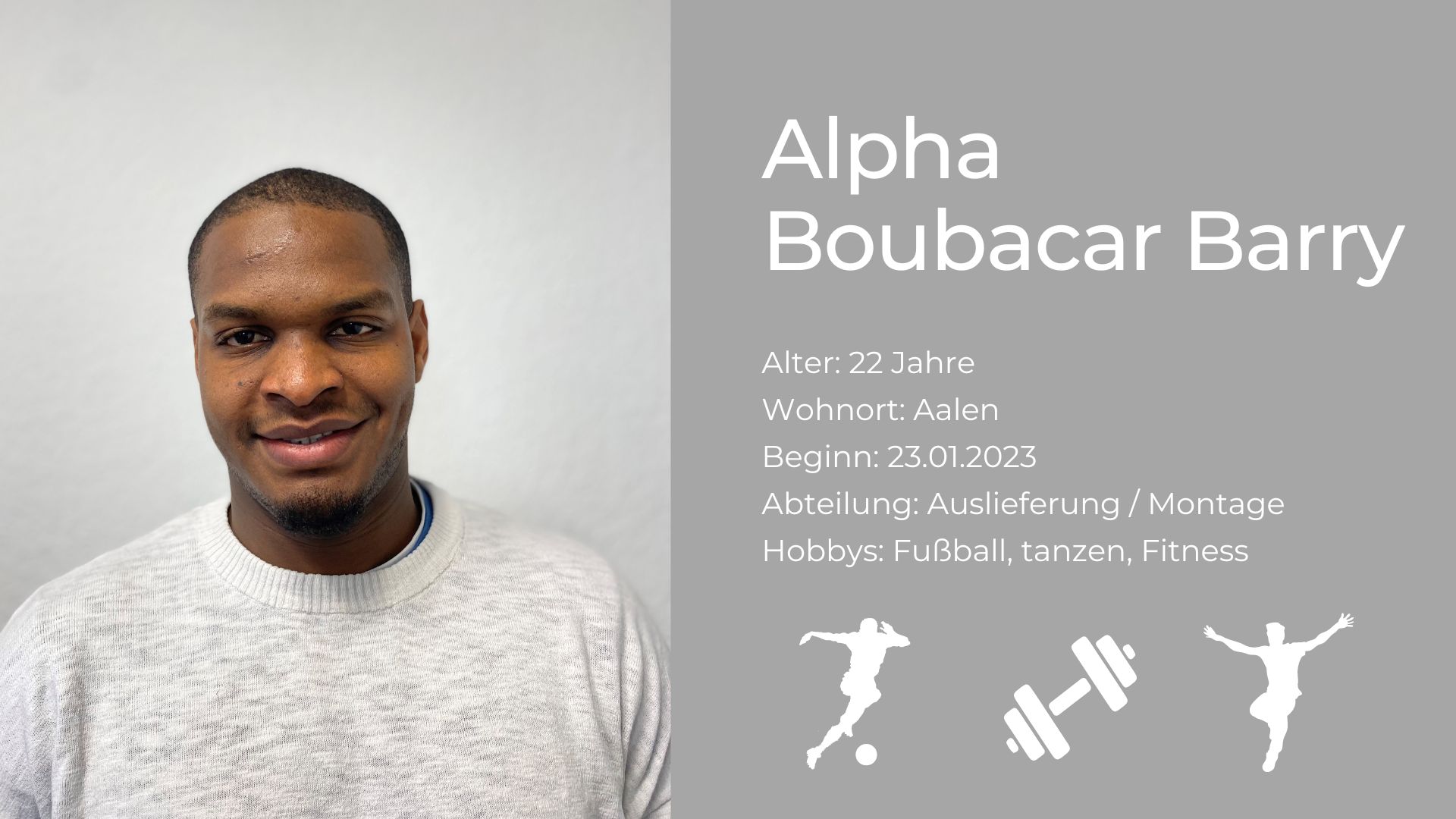 You are currently viewing Herzlichen Willkommen Alpha Boubacar Barry!