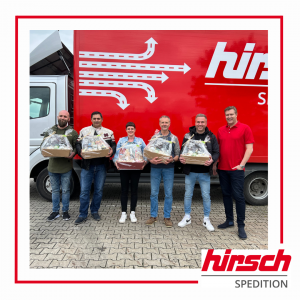 Read more about the article „Spedition Hirsch gratuliert langjährigen Mitarbeitern“